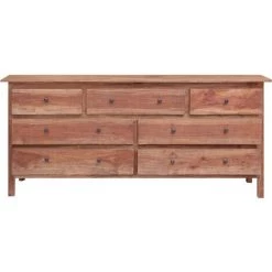 VidaXL Buffet 160x45x72 Cm Bois De Récupération Solide - Brun -Buffet et enfilade Soldes 19140697 2