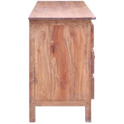 VidaXL Buffet 160x45x72 Cm Bois De Récupération Solide - Brun -Buffet et enfilade Soldes 19140697 3
