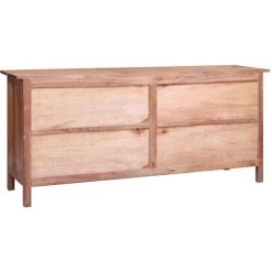 VidaXL Buffet 160x45x72 Cm Bois De Récupération Solide - Brun -Buffet et enfilade Soldes 19140697 4