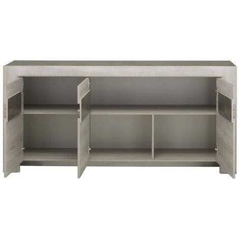 Buffet 3 Portes Couleur Chêne - Fabrication Française - CaliCosy - Chêne 2 Buffet 3 Portes Couleur Chêne - Fabrication Française - CaliCosy - Chêne – Image 2