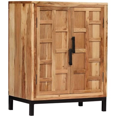 YOUTHUP Buffet Bois D'acacia Solide 60 X 35 X 76 Cm Marron 1 YOUTHUP Buffet Bois D'acacia Solide 60 X 35 X 76 Cm Marron