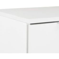 ASUPERMALL Buffet Blanc Brillant 71 X 35 X 76 Cm Agglomere 9 ASUPERMALL Buffet Blanc Brillant 71 X 35 X 76 Cm Agglomere -Buffet et enfilade Soldes 19907462 5