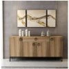 AZURA HOME DESIGN Buffet MOON 4 Portes 1 Tiroir