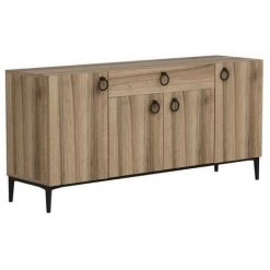 AZURA HOME DESIGN Buffet MOON 4 Portes 1 Tiroir -Buffet et enfilade Soldes 19998268 4
