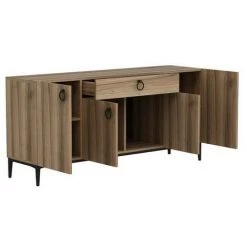 AZURA HOME DESIGN Buffet MOON 4 Portes 1 Tiroir -Buffet et enfilade Soldes 19998268 5