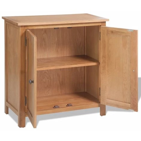 ASUPERMALL Buffet 70 X 35 X 75 Cm Bois De Chene Massif 4 ASUPERMALL Buffet 70 X 35 X 75 Cm Bois De Chene Massif – Image 4