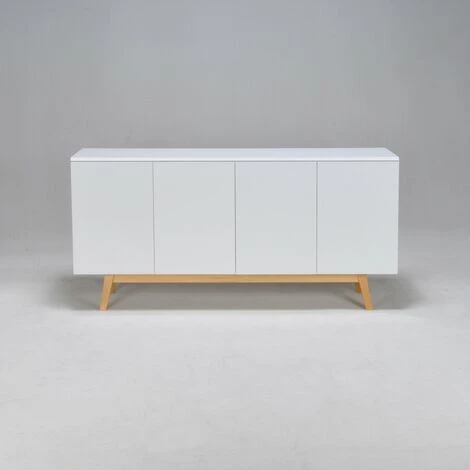 LE QUAI DES AFFAIRES Bahut HOME 4 Portes 2 Tiroirs / Blanc/ L 5 LE QUAI DES AFFAIRES Bahut HOME 4 Portes 2 Tiroirs / Blanc/ L – Image 5