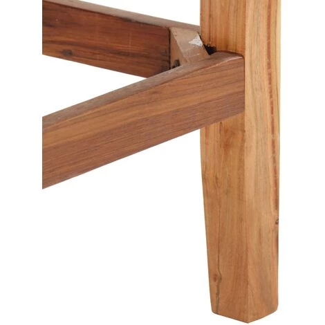 VidaXL Buffet 118x30x76 Cm Bois De Récupération Massif - Brun 5 VidaXL Buffet 118x30x76 Cm Bois De Récupération Massif - Brun – Image 5