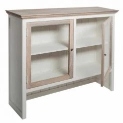 Haut De Buffet - Atmosphera - Blanc -Buffet et enfilade Soldes 22965037 3