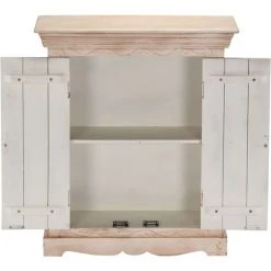 Topdeal Buffet 65 X 30 X 75 Cm Bois De Manguier Massif -Buffet et enfilade Soldes 23080678 4