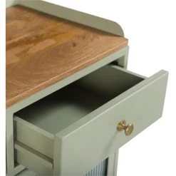 RENDEZ VOUS DéCO Buffet Marnie 2 Portes 2 Tiroirs - Vert -Buffet et enfilade Soldes 23180351 4