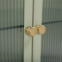 RENDEZ VOUS DéCO Buffet Marnie 2 Portes 2 Tiroirs - Vert -Buffet et enfilade Soldes 23180351 5