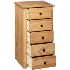 Topdeal Buffet 46x40x89 Cm Pin Gamme Panama -Buffet et enfilade Soldes 23211741 5