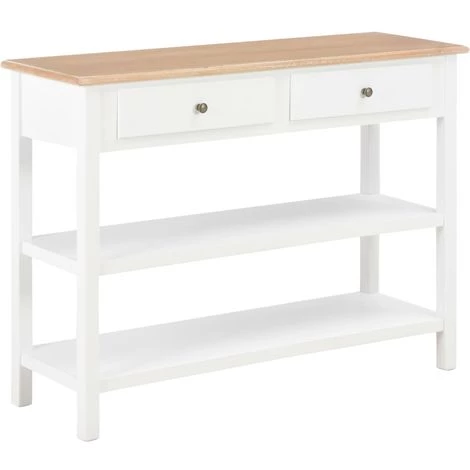 ASUPERMALL Buffet Blanc 110x35x80 Cm MDF 1 ASUPERMALL Buffet Blanc 110x35x80 Cm MDF