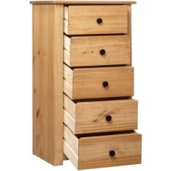 ASUPERMALL Buffet 46x40x89 Cm Pin Assortiment Panama -Buffet et enfilade Soldes 23636852 3