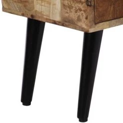 ASUPERMALL Buffet 88 X 30 X 73 Cm Bois De Manguier Massif -Buffet et enfilade Soldes 23636859 4
