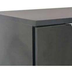 ASUPERMALL Buffet Noir Brillant 107 X 35 X 76 Cm 6 ASUPERMALL Buffet Noir Brillant 107 X 35 X 76 Cm -Buffet et enfilade Soldes 23636870 2