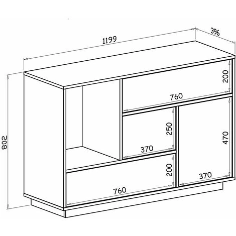 SKRAUT HOME Buffet De Salon/salle A Manger, Buffet Modele MARBRE 1 Porte, 3 Tiroirs. Couleur De La Structure GRIS GRAPHITE, Couleur De La Porte Et Des Tiroirs MARBRE BLANC MAT. Dimensions : 120x40x80cm. - GRIS 5 SKRAUT HOME Buffet De Salon/salle A Manger, Buffet Modele MARBRE 1 Porte, 3 Tiroirs. Couleur De La Structure GRIS GRAPHITE, Couleur De La Porte Et Des Tiroirs MARBRE BLANC MAT. Dimensions : 120x40x80cm. - GRIS – Image 5
