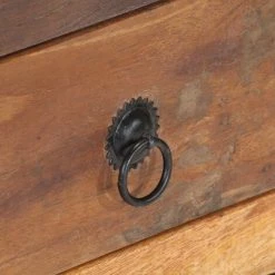 ASUPERMALL Buffet 70x30x68 Cm Bois De Recuperation Solide -Buffet et enfilade Soldes 24165985 3