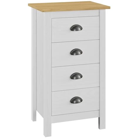 ASUPERMALL Buffet Hill Range Blanc 46x35x80 Cm Bois De Pin Solide 1 ASUPERMALL Buffet Hill Range Blanc 46x35x80 Cm Bois De Pin Solide
