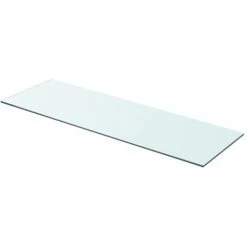 YOUTHUP Panneau Pour étagère Verre Transparent 80 X 25 Cm - Transparent