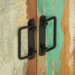 YOUTHUP œuffet 120x30x75 Cm Bois De Récupération Solide - Brun -Buffet et enfilade Soldes 24525818 5