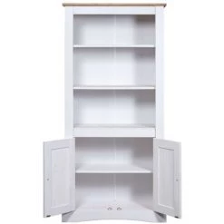 YOUTHUP Placard Pin Mexicain Gamme Corona Blanc 80x40x170 Cm - Blanc -Buffet et enfilade Soldes 24527569 4