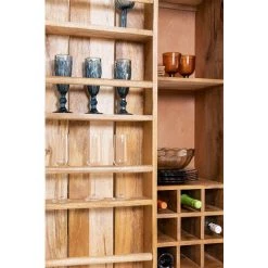 Meuble Bar En Bois Tombol SKLUM Bois De Manguiers - Black&Natural 8 Meuble Bar En Bois Tombol SKLUM Bois De Manguiers - Black&Natural -Buffet et enfilade Soldes 24902924 4