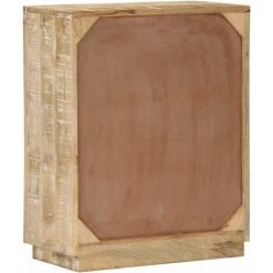 Hommoo Buffet 60 X 30 X 75 Cm Bois De Manguier Massif HDV14656 8 Hommoo Buffet 60 X 30 X 75 Cm Bois De Manguier Massif HDV14656 -Buffet et enfilade Soldes 25076069 4