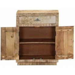 Hommoo Buffet 60 X 30 X 75 Cm Bois De Manguier Massif HDV14656 9 Hommoo Buffet 60 X 30 X 75 Cm Bois De Manguier Massif HDV14656 -Buffet et enfilade Soldes 25076069 5