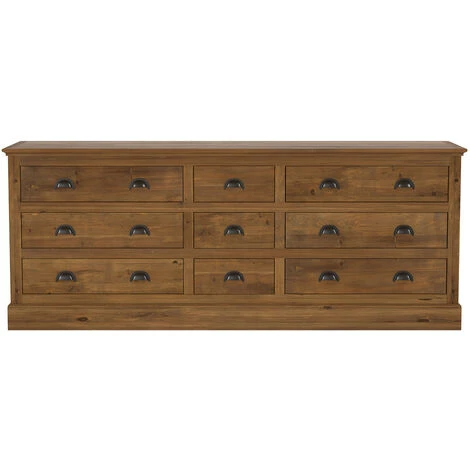 RENDEZ VOUS DéCO Buffet Tobias En Bois Recyclé - Marron 1 RENDEZ VOUS DéCO Buffet Tobias En Bois Recyclé - Marron