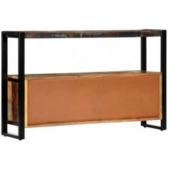 ASUPERMALL Buffet 120x30x75 Cm Bois De Recuperation Solide -Buffet et enfilade Soldes 25230099 3