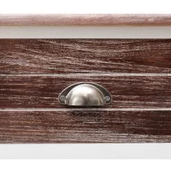 ASUPERMALL Buffet Antique Marron 115 X 30 X 76 Cm Bois -Buffet et enfilade Soldes 25231372 3