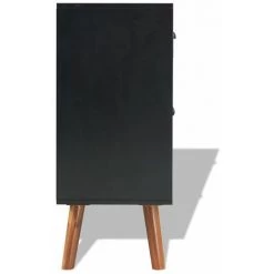 Hommoo Buffet Bois D'acacia Massif 90 X 33,5 X 83 Cm HDV11469 7 Hommoo Buffet Bois D'acacia Massif 90 X 33,5 X 83 Cm HDV11469 -Buffet et enfilade Soldes 25379276 3