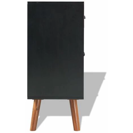 Hommoo Buffet Bois D'acacia Massif 90 X 33,5 X 83 Cm HDV11469 3 Hommoo Buffet Bois D'acacia Massif 90 X 33,5 X 83 Cm HDV11469 – Image 3