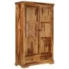 Hommoo Buffet 110 X 45 X 80 Cm Bois Solide De Sesham HDV12168