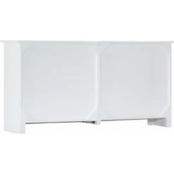 Hommoo Buffet Fait A La Main Blanc 140x30x70 Cm Bois D'acacia Massif HDV13542 -Buffet et enfilade Soldes 25379498 5