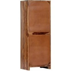 Hommoo Armoire Laterale 40 X 30 X 110 Cm Bois De Sesham Solide HDV13585 -Buffet et enfilade Soldes 25379506 4