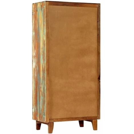 Hommoo Buffet Sculpte A La Main 85x45x180 Cm Bois Recuperation Solide HDV13757 5 Hommoo Buffet Sculpte A La Main 85x45x180 Cm Bois Recuperation Solide HDV13757 – Image 5