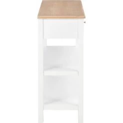 Hommoo Buffet Blanc 110x35x80 Cm MDF HDV22182 -Buffet et enfilade Soldes 25379657 5