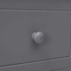 Hommoo Buffet Avec 10 Tiroirs Gris 113 X 30 X 79 Cm Bois HDV24717 7 Hommoo Buffet Avec 10 Tiroirs Gris 113 X 30 X 79 Cm Bois HDV24717 -Buffet et enfilade Soldes 25379790 3