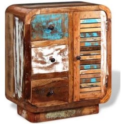 TRUE DEAL Buffet Bois De Récupération Massif -Buffet et enfilade Soldes 26220651 3