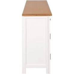 TRUE DEAL Buffet 110 X 33,5 X 70 Cm Bois De Chêne Massif 8 TRUE DEAL Buffet 110 X 33,5 X 70 Cm Bois De Chêne Massif -Buffet et enfilade Soldes 26223851 4