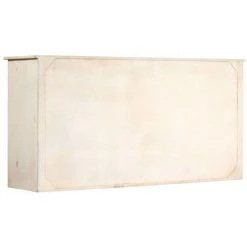TRUE DEAL Buffet Blanc 160 X 40 X 80 Cm Bois De Manguier Massif 7 TRUE DEAL Buffet Blanc 160 X 40 X 80 Cm Bois De Manguier Massif -Buffet et enfilade Soldes 26224848 3