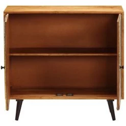 TRUE DEAL Buffet 80 X 30 X 75 Cm Bois D'acacia Massif 7 TRUE DEAL Buffet 80 X 30 X 75 Cm Bois D'acacia Massif -Buffet et enfilade Soldes 26224905 3