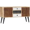 TRUE DEAL Buffet 118 X 30 X 62 Cm Bois De Manguier Massif