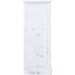 TRUE DEAL Armoire à Tiroirs Blanc 60 X 30 X 75 Cm Bois -Buffet et enfilade Soldes 26273628 5