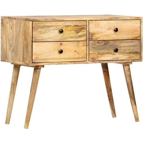 TRUE DEAL Buffet 85 X 40 X 71 Cm Bois De Manguier Massif 1 TRUE DEAL Buffet 85 X 40 X 71 Cm Bois De Manguier Massif