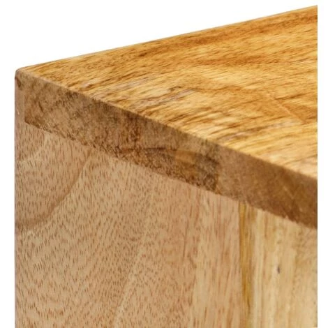 TRUE DEAL Buffet 85 X 40 X 71 Cm Bois De Manguier Massif 4 TRUE DEAL Buffet 85 X 40 X 71 Cm Bois De Manguier Massif – Image 4