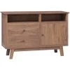 TRUE DEAL Buffet 100x30x68 Cm Bois De Teck Massif